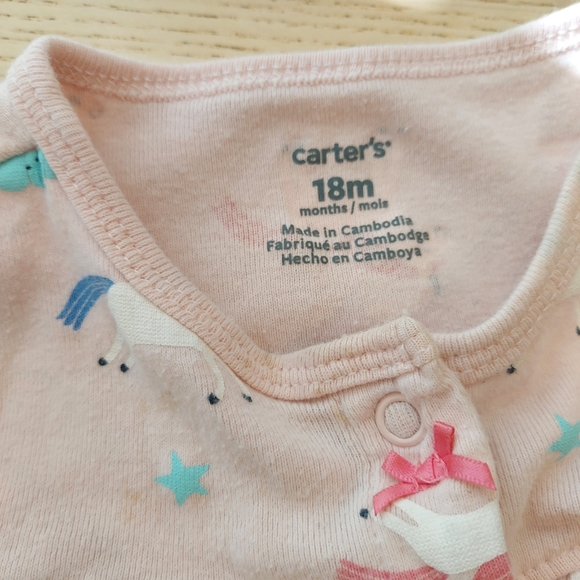 Baby Girl Carter's Romper Set - Picture 12 of 15